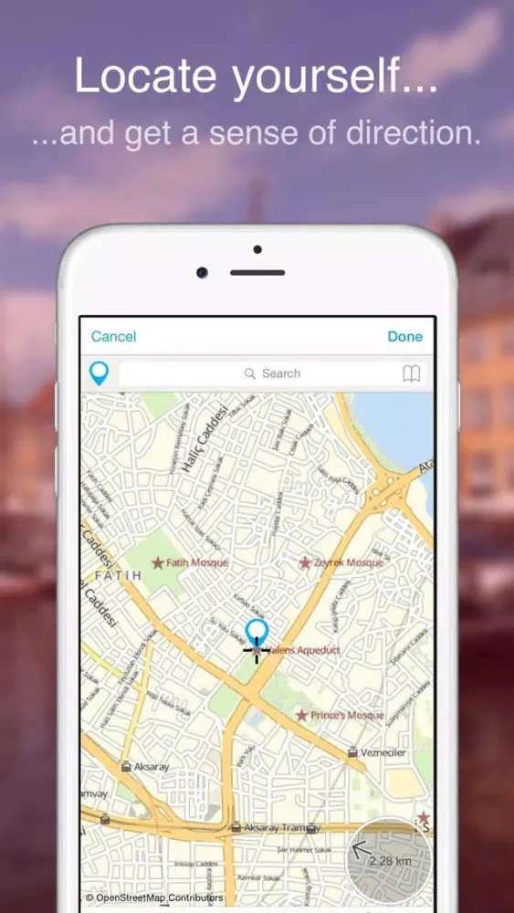 Capturas de tela do Istanbul on Foot : Offline Map