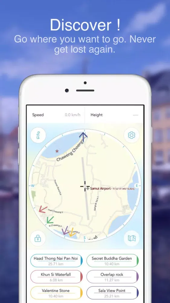 Captures d'écran de Ko Samui & Ko Phangan OffLine Map