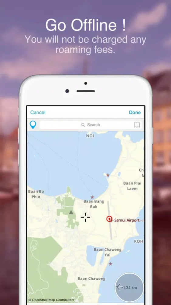 Captures d'écran de Ko Samui & Ko Phangan OffLine Map
