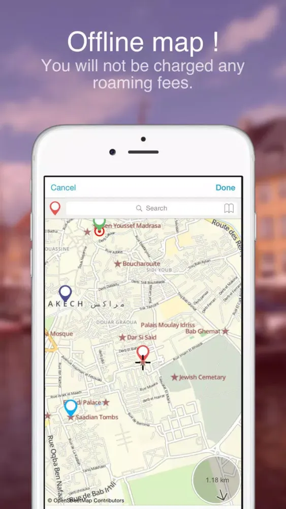 Tangkapan layar Marrakesh Offline Map : Maps In Motion