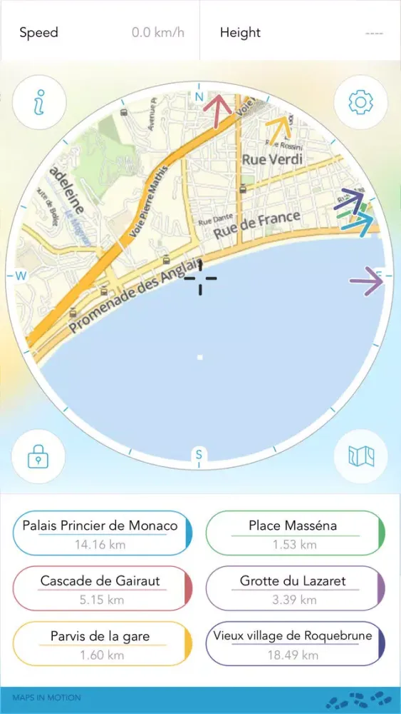 Скриншоты Nice and Monaco Compass : Offline Map