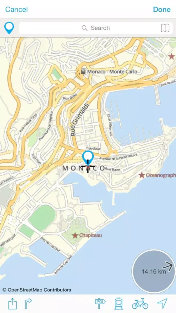 Скриншоты Nice and Monaco Compass : Offline Map