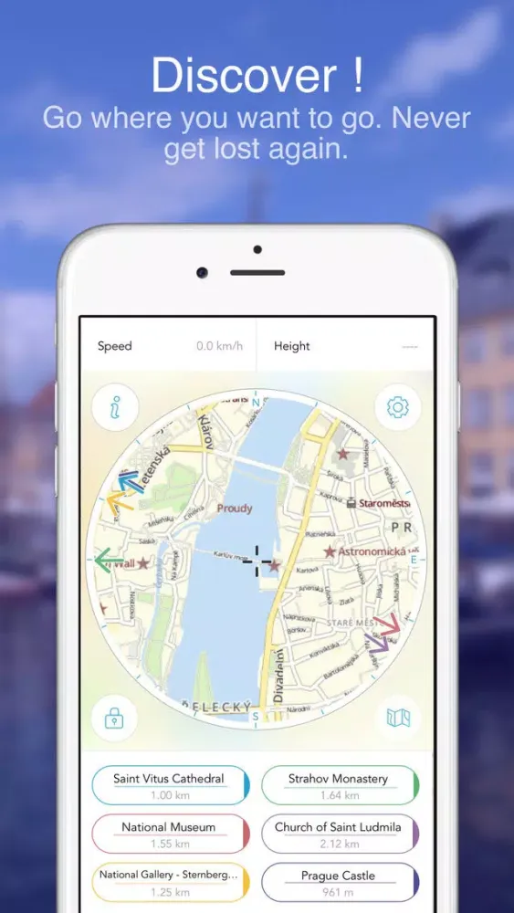 Prague on Foot : Offline Map应用截图