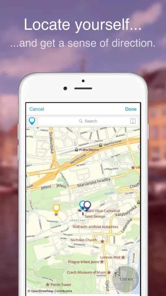 Prague on Foot : Offline Map应用截图