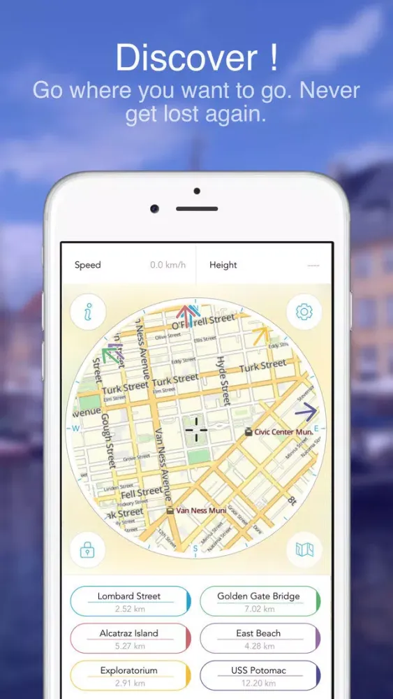 San Francisco on Foot : Offline Map Ekran Görüntüleri