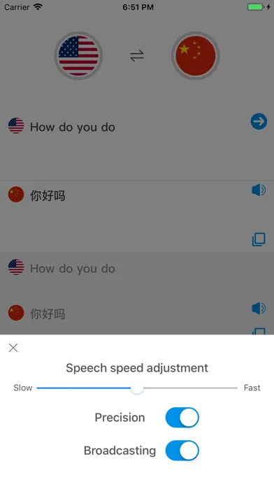 Capturas de tela do Panda Translate