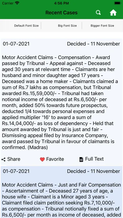 Ảnh chụp màn hình của Indian Civil Law Reporter