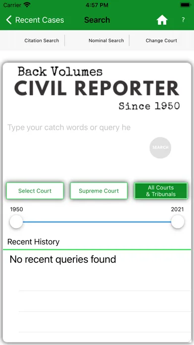 Ảnh chụp màn hình của Indian Civil Law Reporter