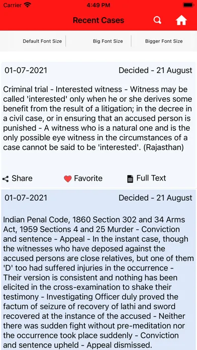 Indian Criminal Law Reporter स्क्रीनशॉट