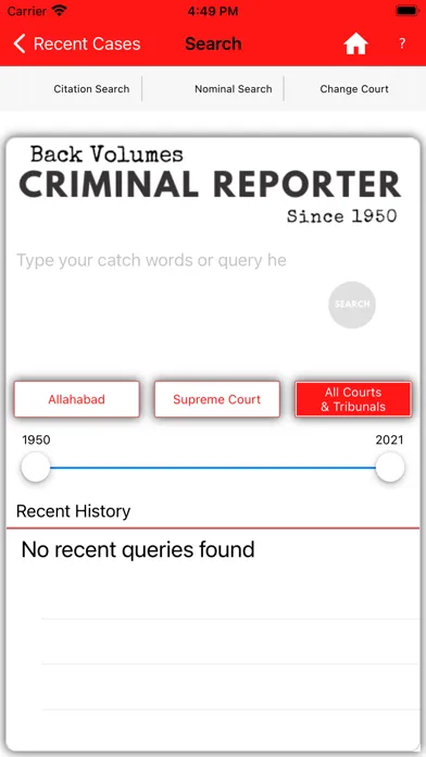 Indian Criminal Law Reporter स्क्रीनशॉट