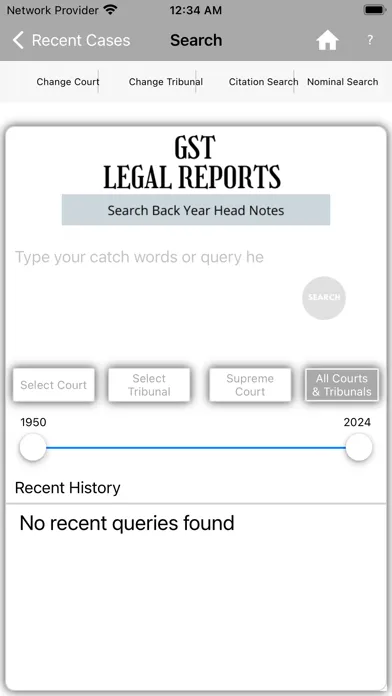 GST Legal Reports 스크린샷