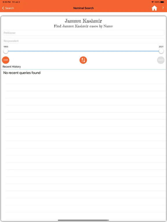 Скриншоты Jammu Kashmir Legal Reports iPad 