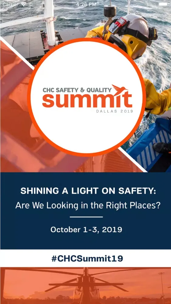 Zrzuty ekranu CHC S&Q Summit