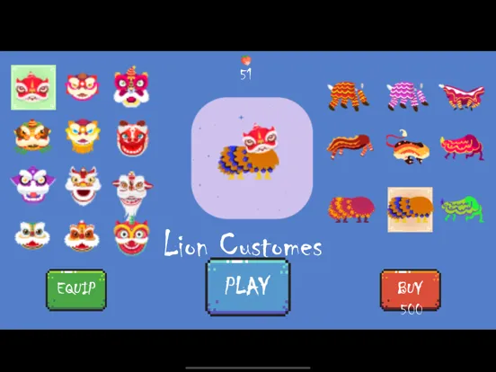 Lion Dance: endless run iPad  سکرین شاٹس