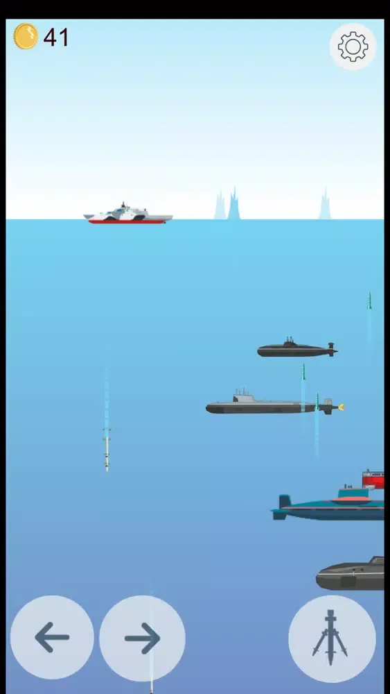 Submarine vs Warship स्क्रीनशॉट