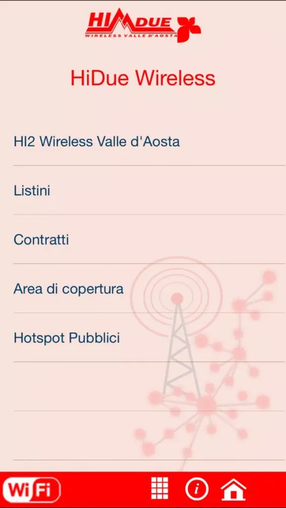 Ảnh chụp màn hình của HIDue - Wireless Valle d'Aosta