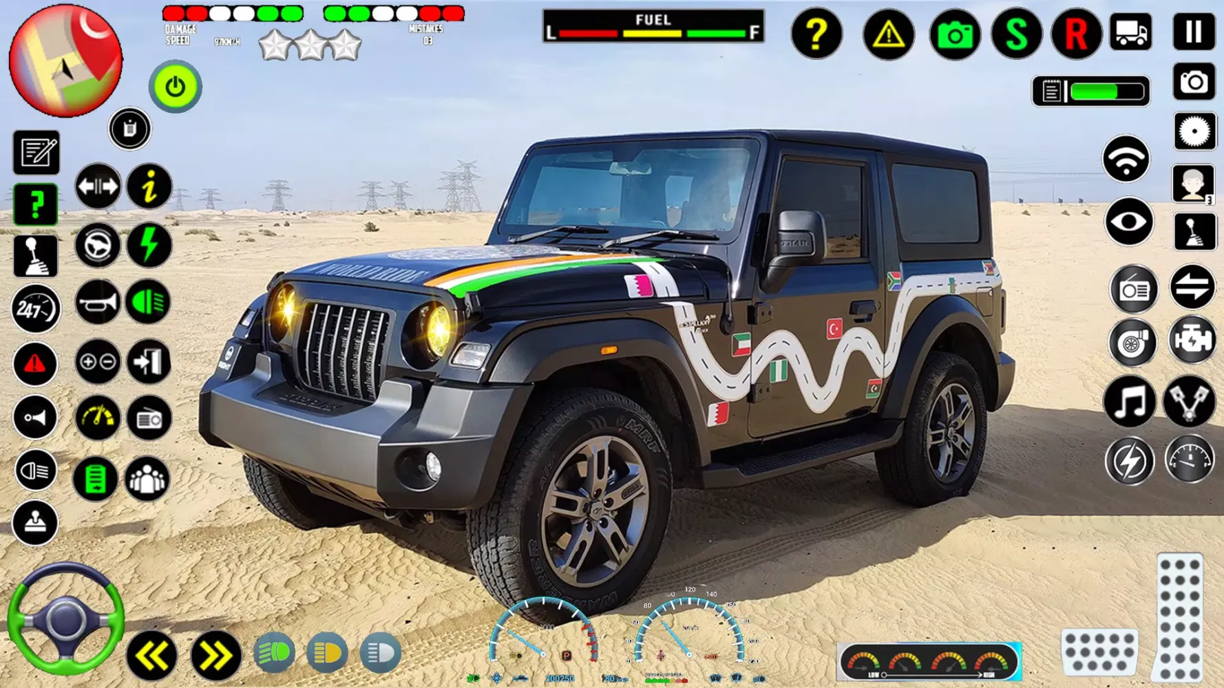 Hill Jeep Driving: Jeep Games应用截图