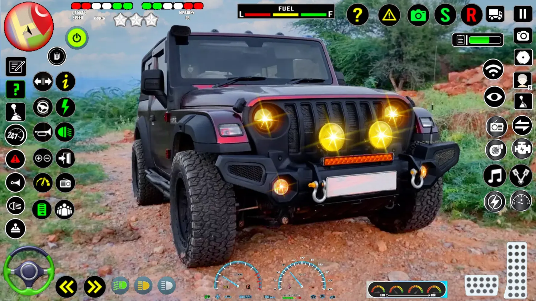 Hill Jeep Driving: Jeep Games应用截图