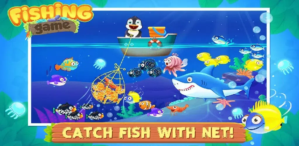 Deep Sea Fishing:Game For Kids Screenshots