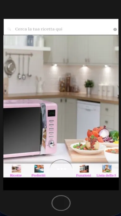 ภาพหน้าจอของ Ricette per forno Microonde
