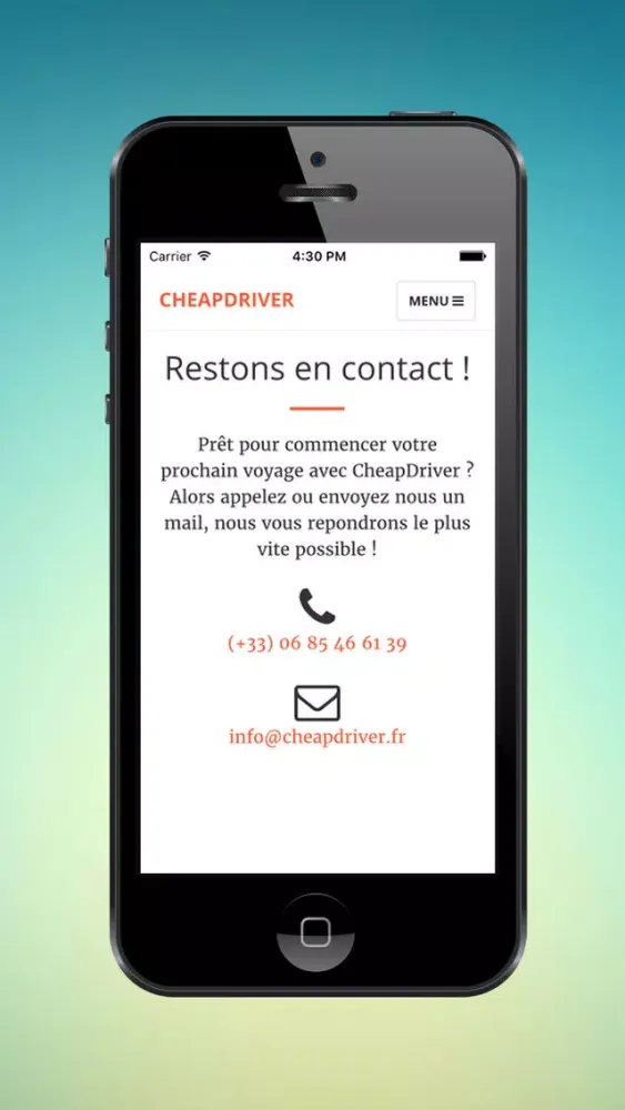 Captures d'écran de CheapDriver