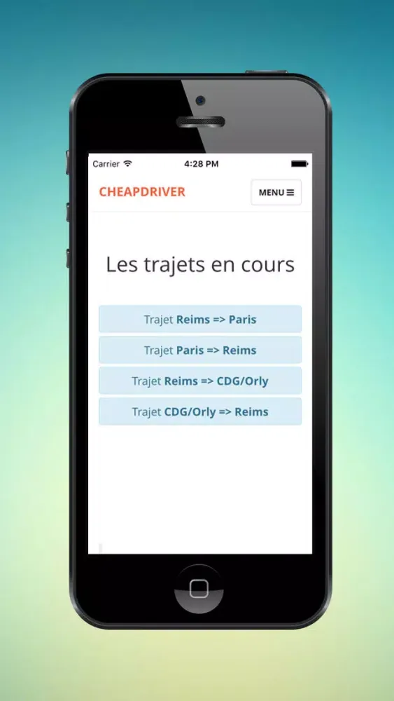 Captures d'écran de CheapDriver