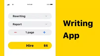 Captures d'écran de Cheapest Custom Writing Papers