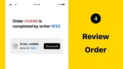 Captures d'écran de Cheapest Custom Writing Papers