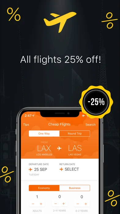 Скриншоты Cheap Airline Tickets Bookings