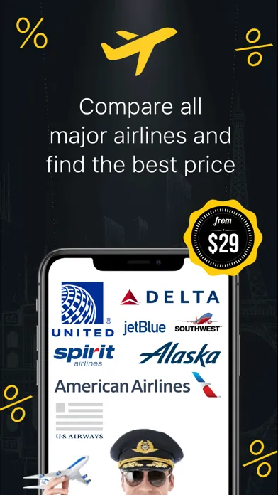 Скриншоты Cheap Airline Tickets Bookings