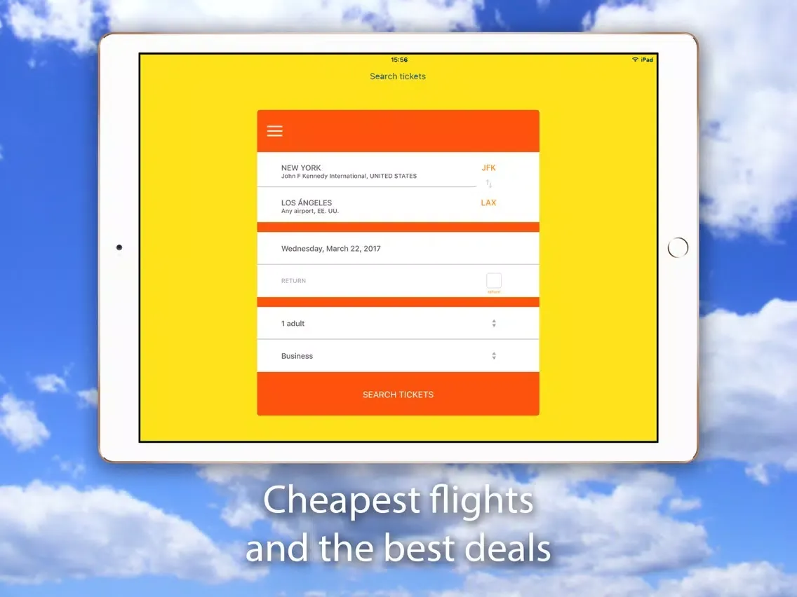 Book Flights - Compare Flights & Hotels iPad  سکرین شاٹس
