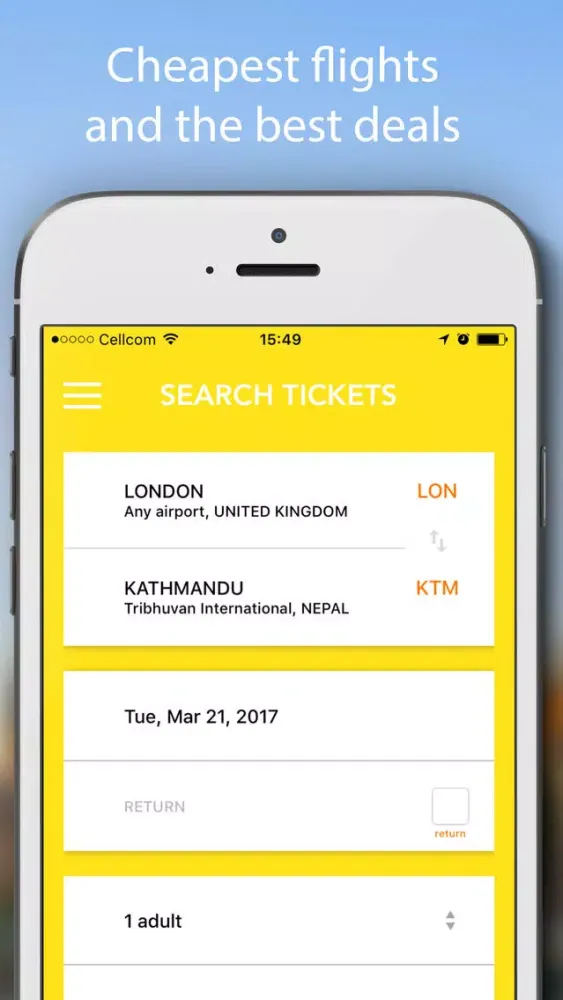 Book Flights - Compare Flights & Hotels سکرین شاٹس