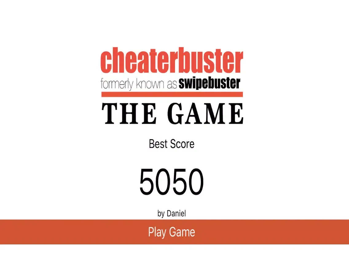 تصاویر Cheaterbuster fka. Swipebuster iPad 