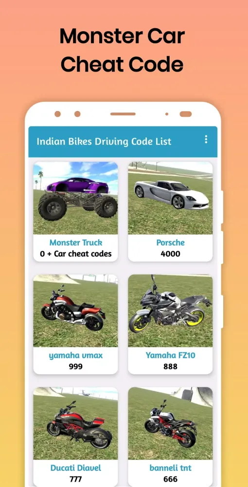 Ảnh chụp màn hình của Indian Bike Driving 3D Cheat