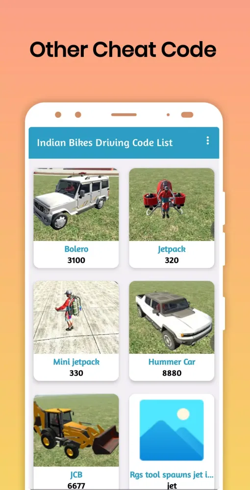 Ảnh chụp màn hình của Indian Bike Driving 3D Cheat