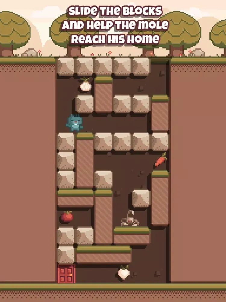 ภาพหน้าจอของ Puzzle Mole iPad 