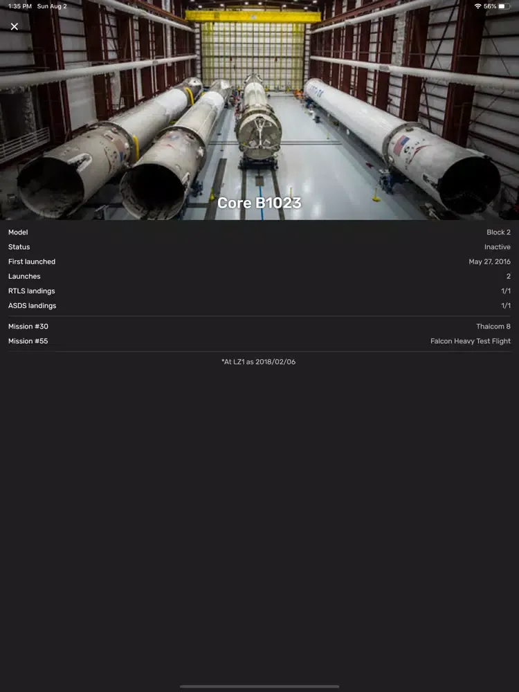 SpaceX GO! iPad  Screenshots