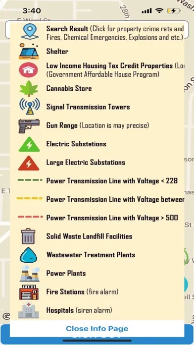 Area Check سکرین شاٹس