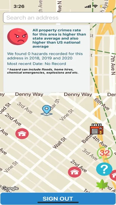 Area Check سکرین شاٹس