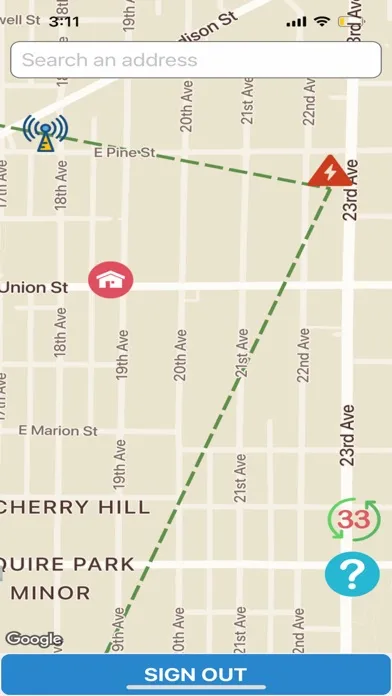 Area Check سکرین شاٹس