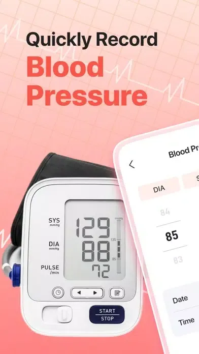 Captures d'écran de Blood Pressure Check