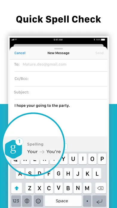 Screenshot di Grammar Checker X Keyboard