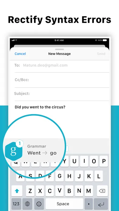 Screenshot di Grammar Checker X Keyboard