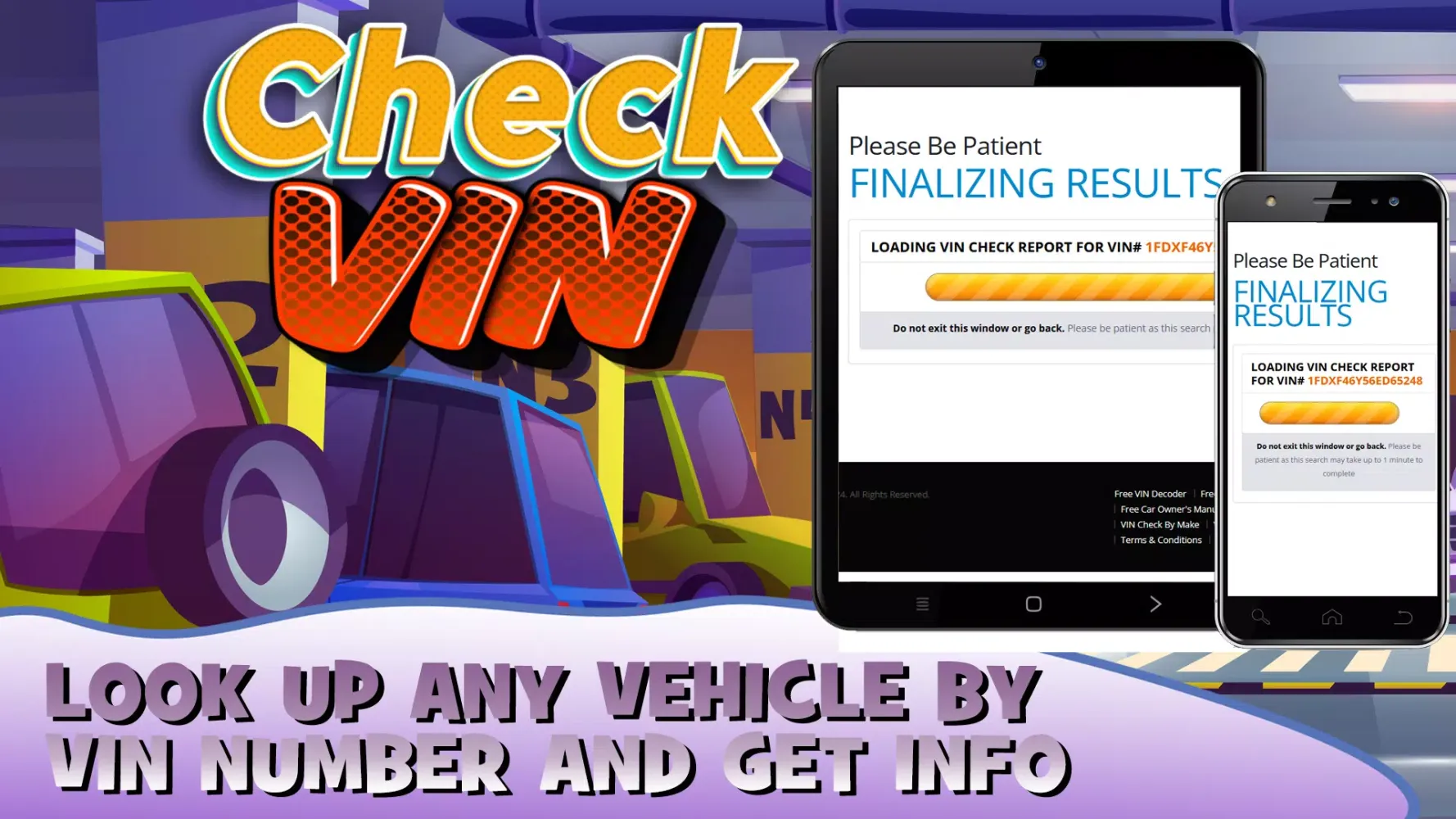 Check VIN Number Lookup Search应用截图