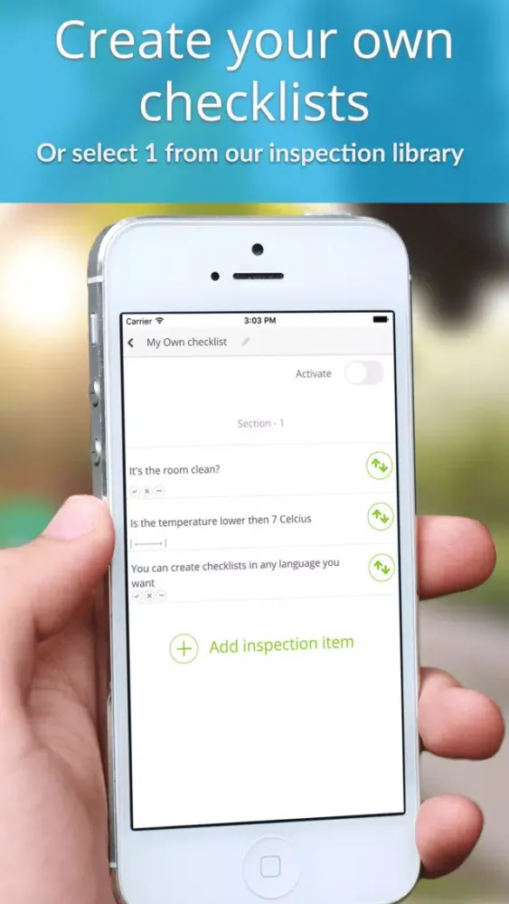 Скриншоты Inspection & ISO Audit app