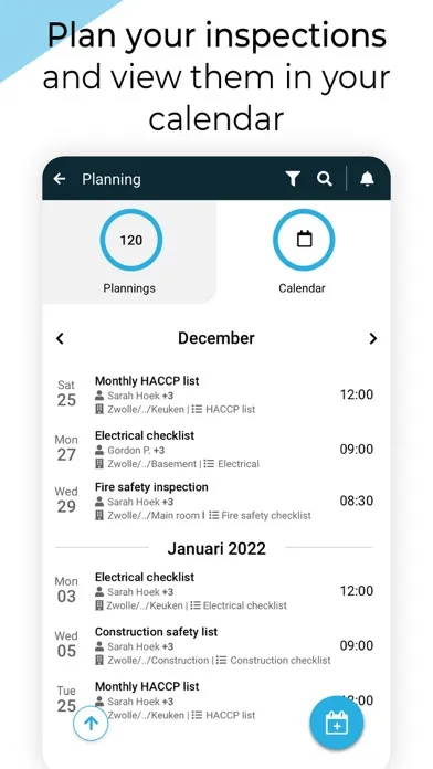 Inspection checklist audit app Screenshots