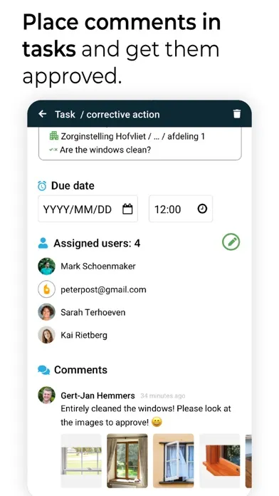 Inspection checklist audit app Screenshots