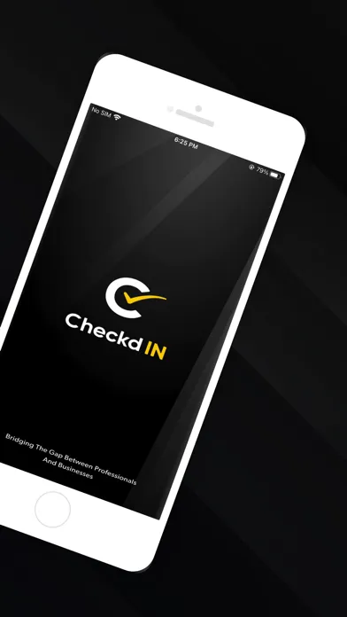Capturas de tela do CheckdIn Business