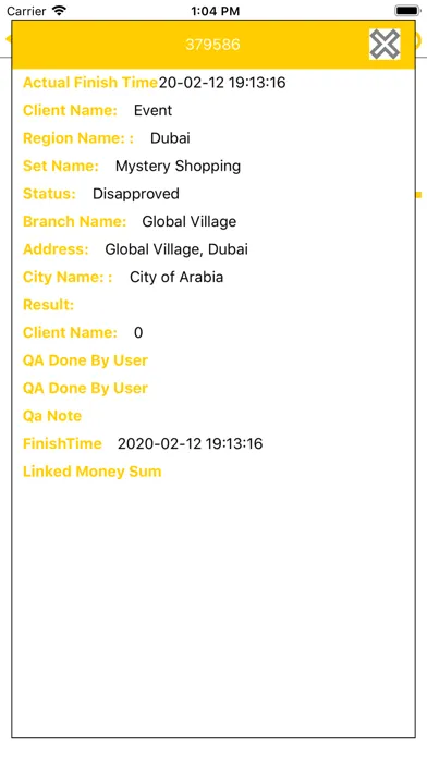 GRS - Mystery Shopper App Ekran Görüntüleri