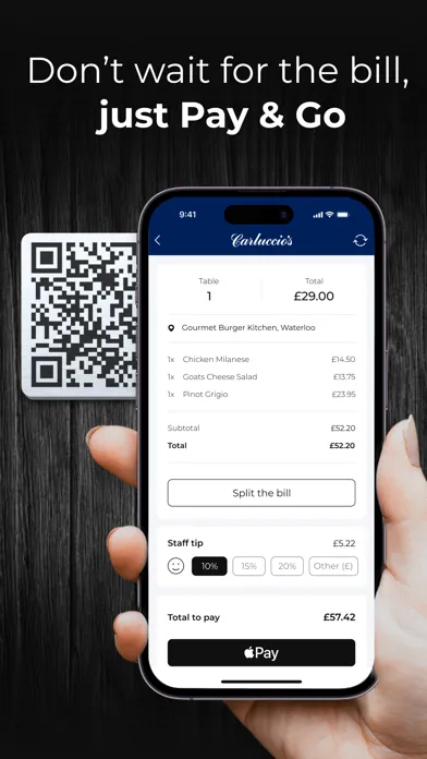Capturas de tela do OrderPay – Easy Order & Pay UK